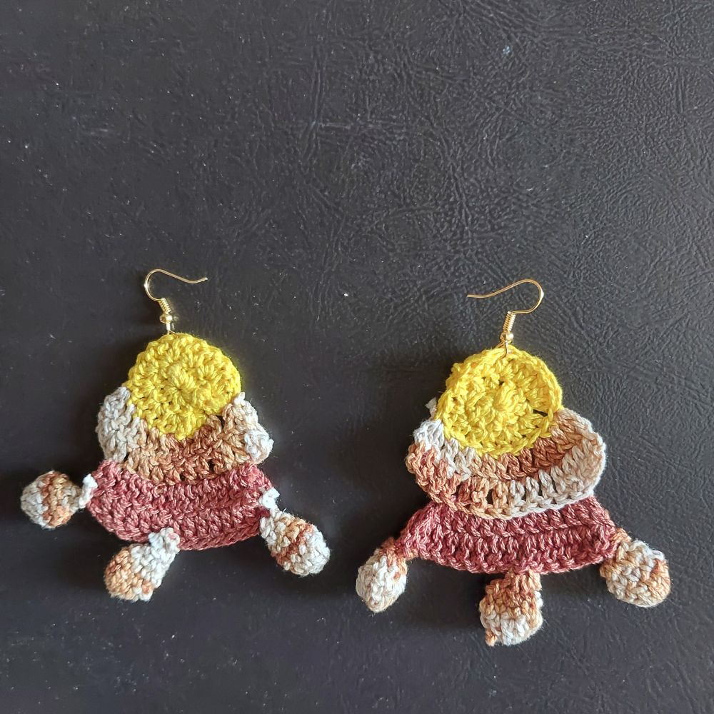  Dangler Crochet Earring